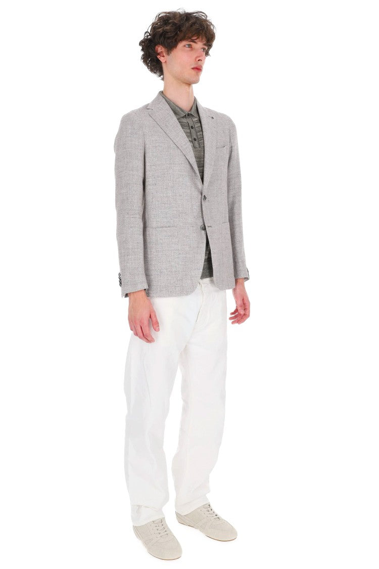 Tagliatore Montecarlo Ferla Silk-Linen-Cotton Blazer
