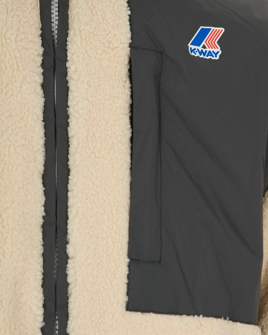 K-Way Samson 4.0 Jacket With Shearling – Grey