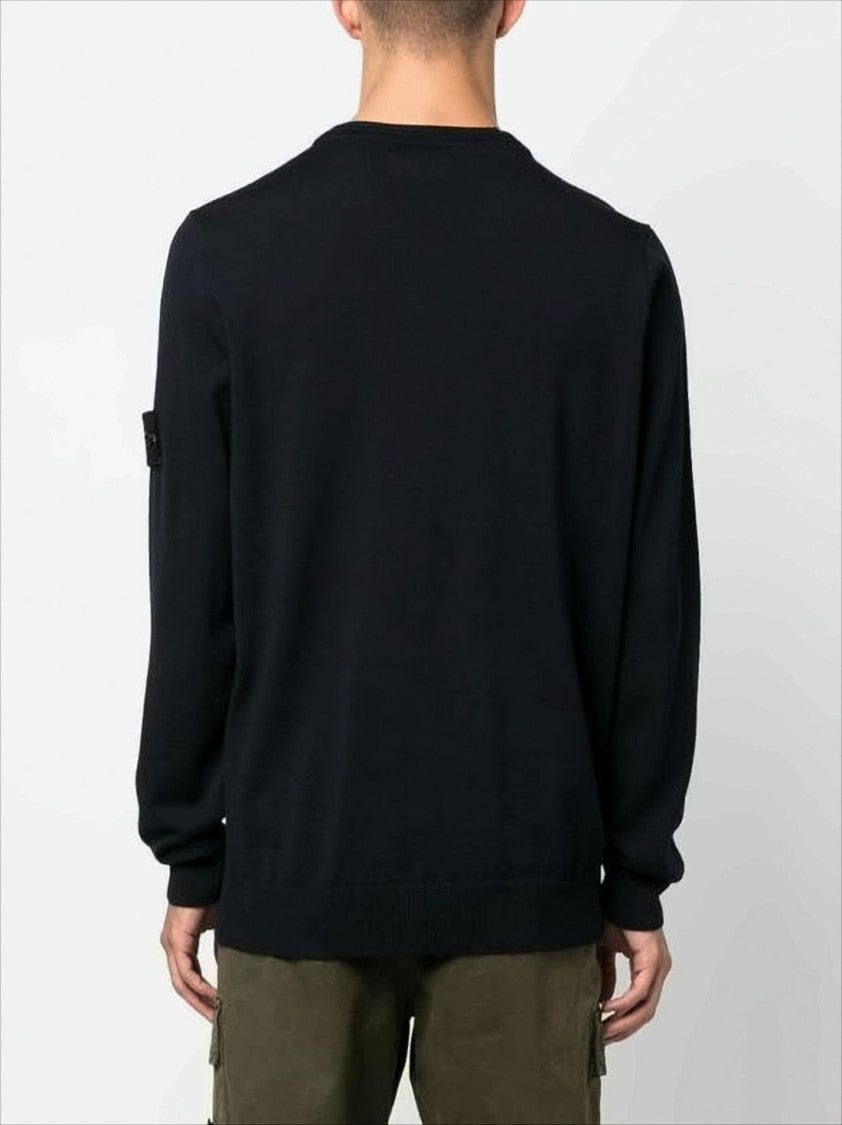 Stone Island Crew Neck Knit Sweater