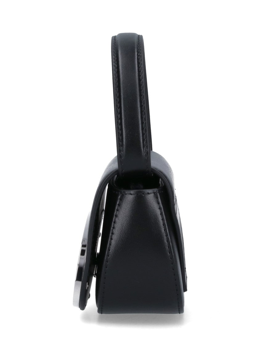 Diesel Mini Shoulder Bag In Soft Nappa Leather