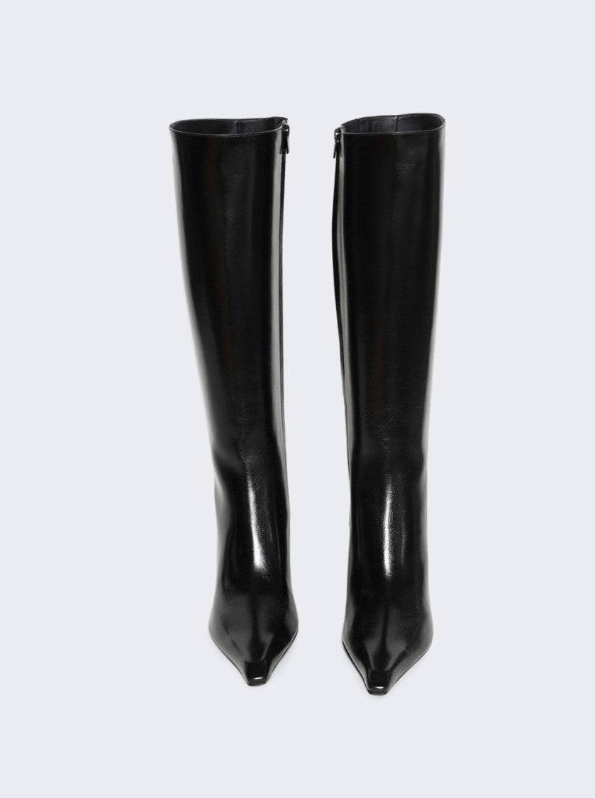 Alexander Wang Vivica 85 Knee High Boot Black