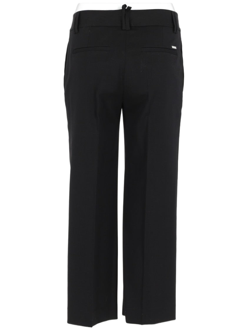 Dsquared2 Straight-Leg Virgin Wool Tailored Pants