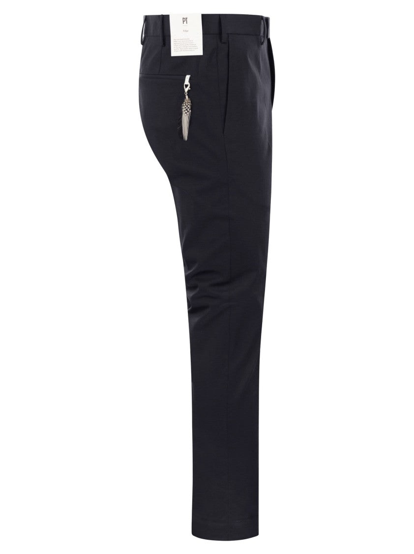 Pt Torino Dieci - Cotton Trousers