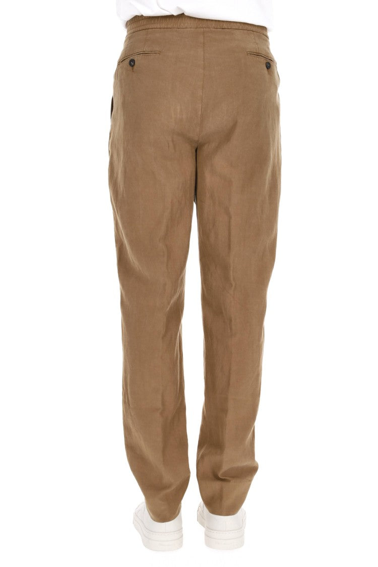 Officine Generale Drew Model Lyocell-Cotton Fluid Trousers
