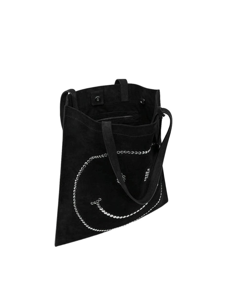 Moschino Calf Leather Shoulder Bag