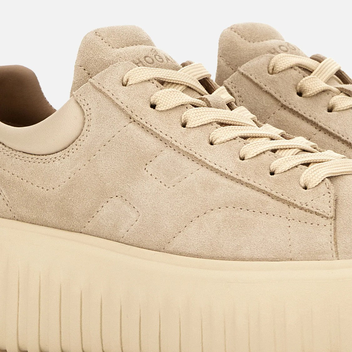 Hogan Hogan H-Stripes H Sneakers With Platform Sole
