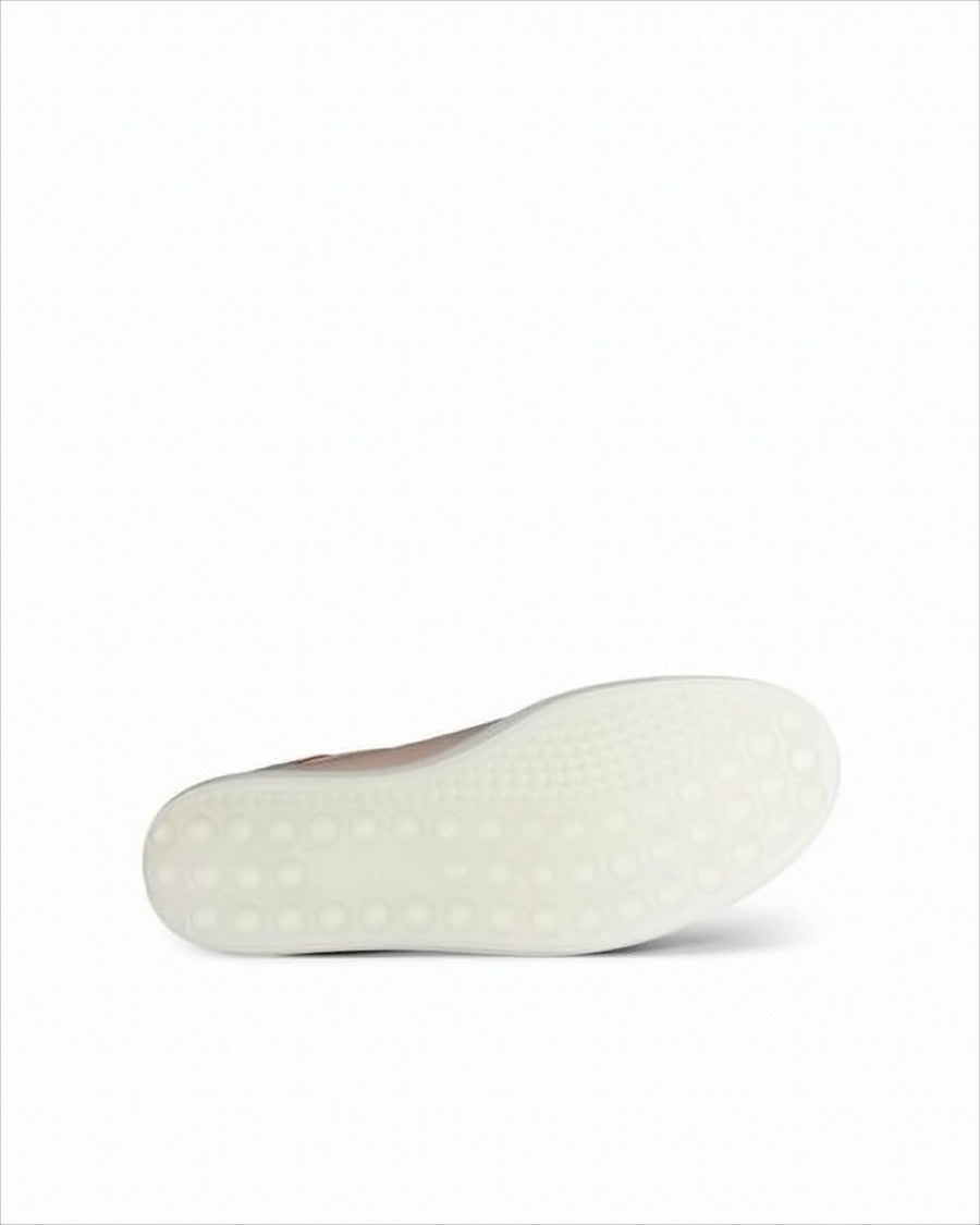 Ecco Pink Leather Sneakers