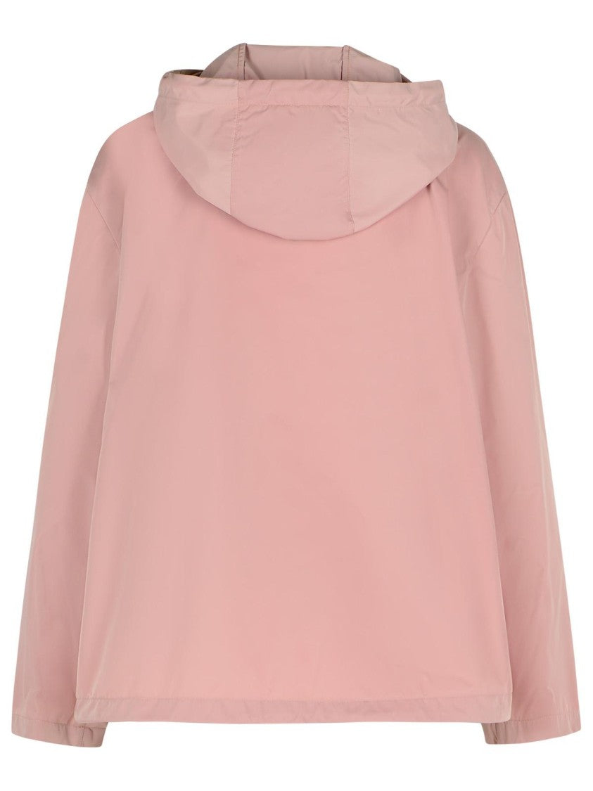 Moncler Cassiopea' Pink Polyester Jacket