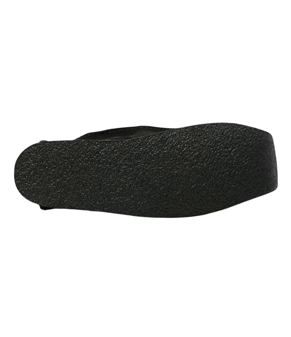 Woburn Walk Moccasin-Style Black Suede Loafers With Rubber Sole