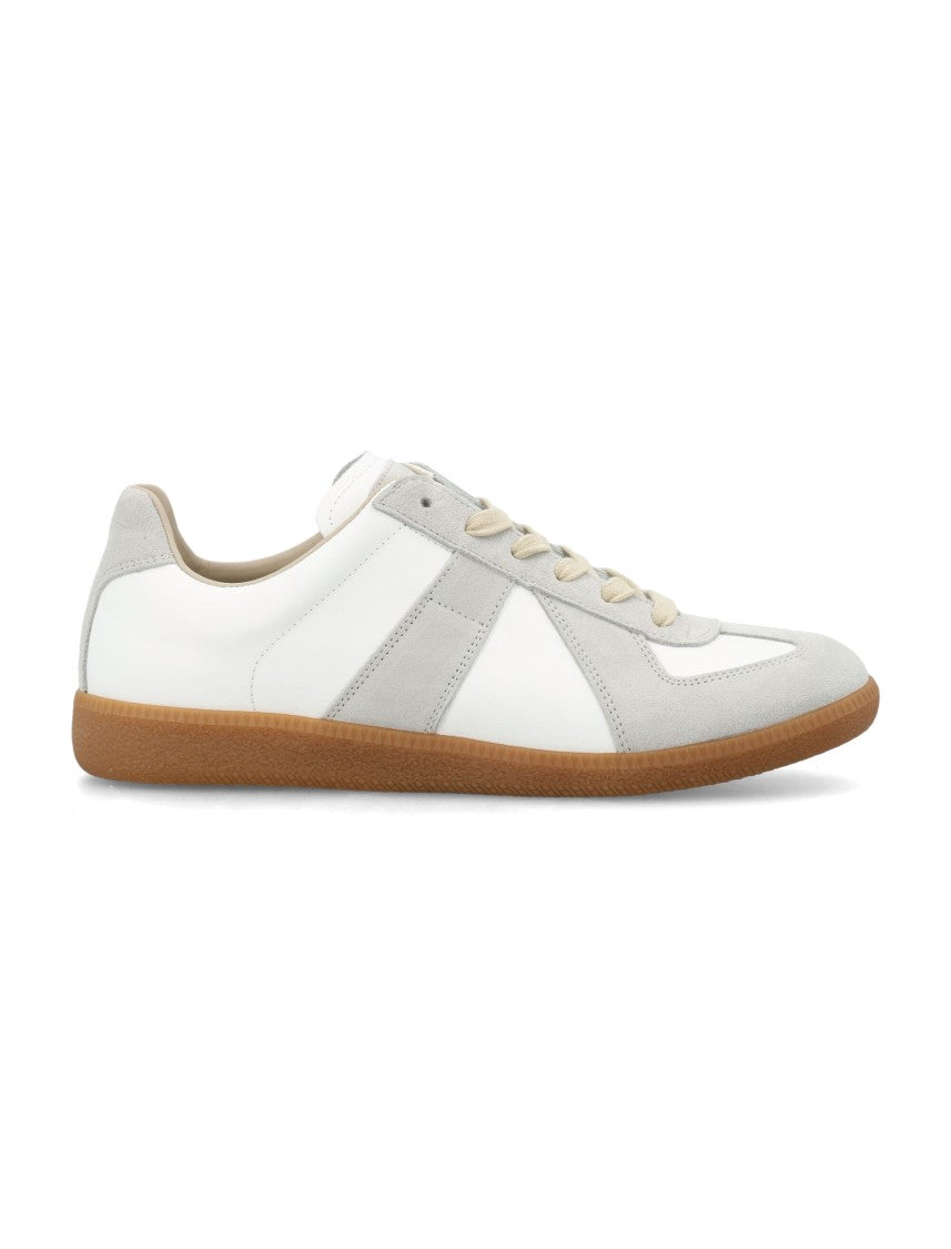 Maison Margiela Replica Low-Top Sneakers With Suede