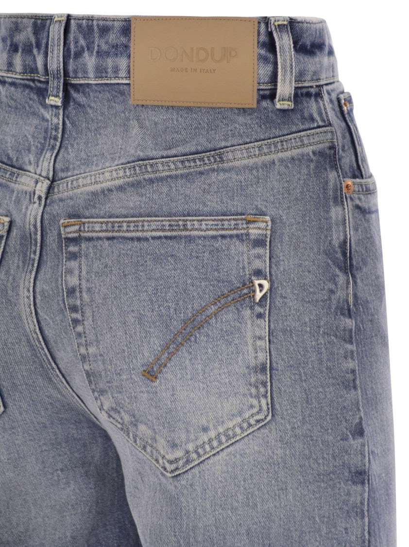 Dondup Pantalone Beatrix Blu