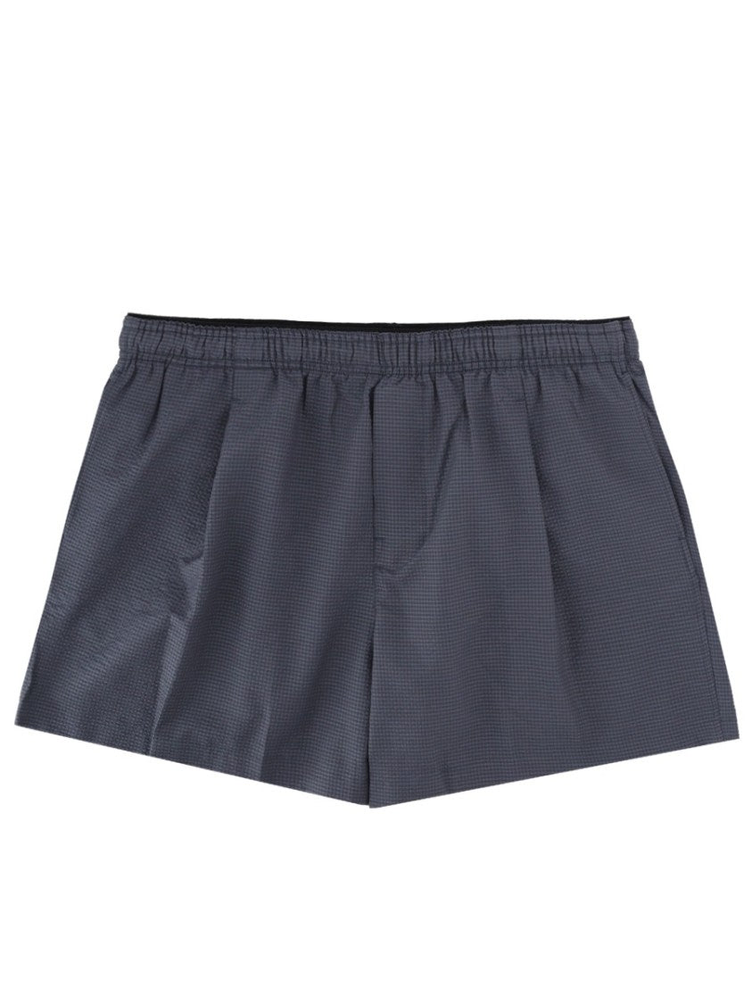 Our Legacy Minimalist Cotton-Blend Textured Swim Shorts
