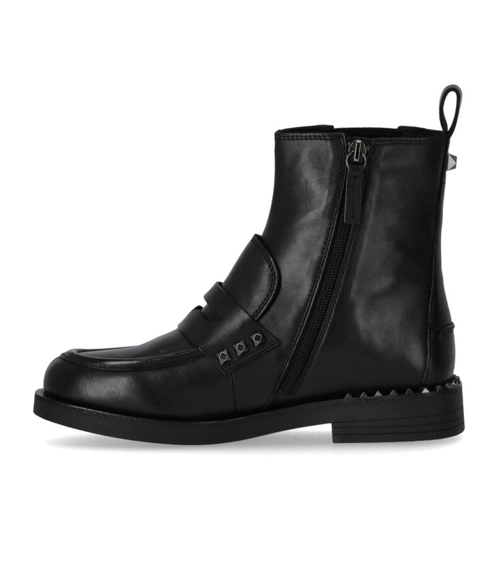 Ash Wings Studs Black Chelsea Boot