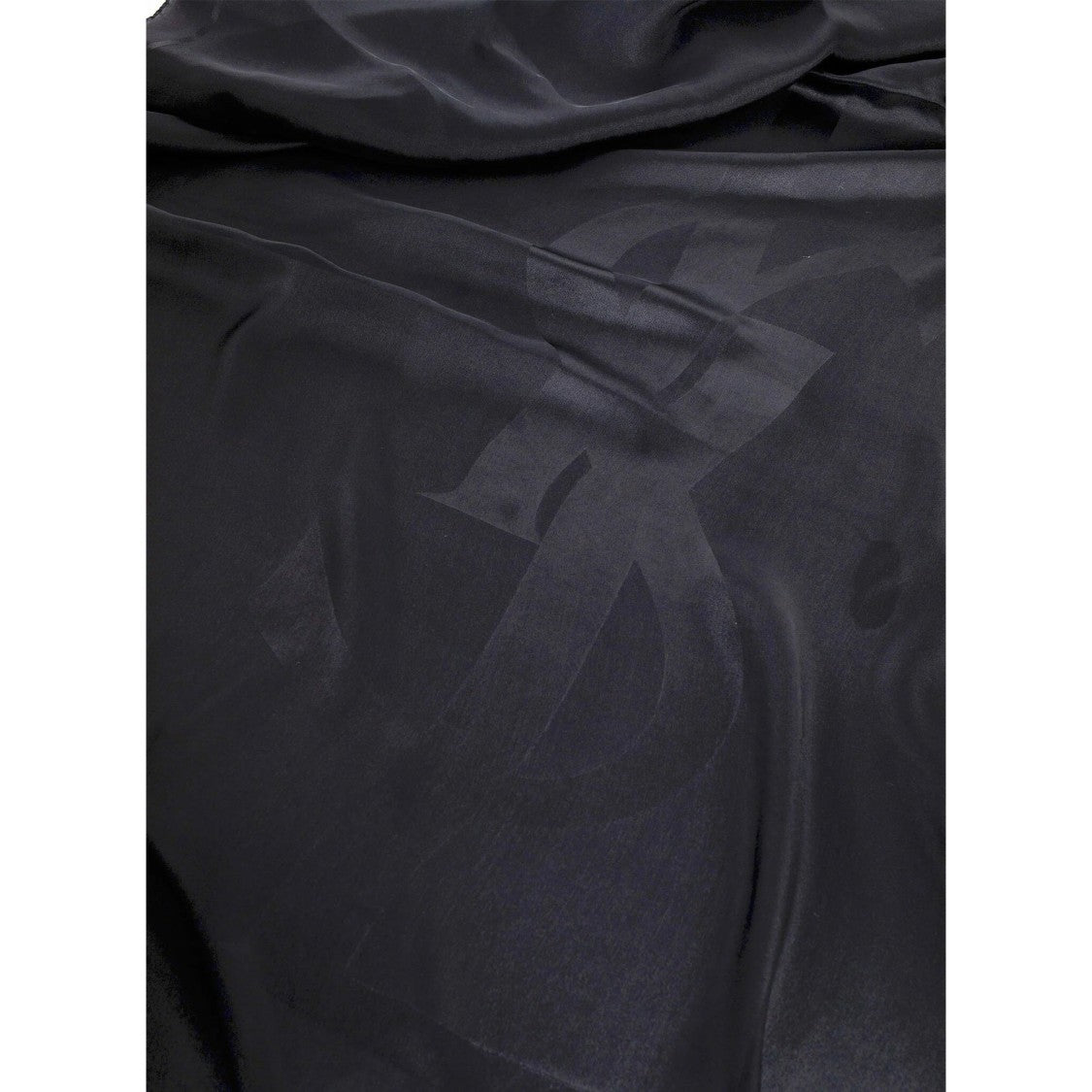 Saint Laurent Silk Scarf With Cassandre Design