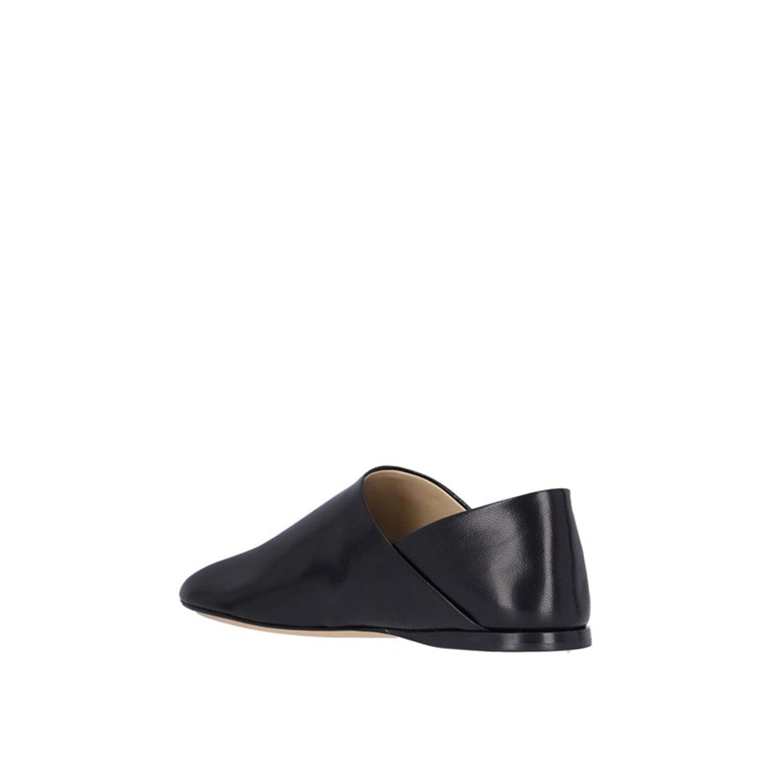 Loewe Slipper Toy Black Leather Loafers