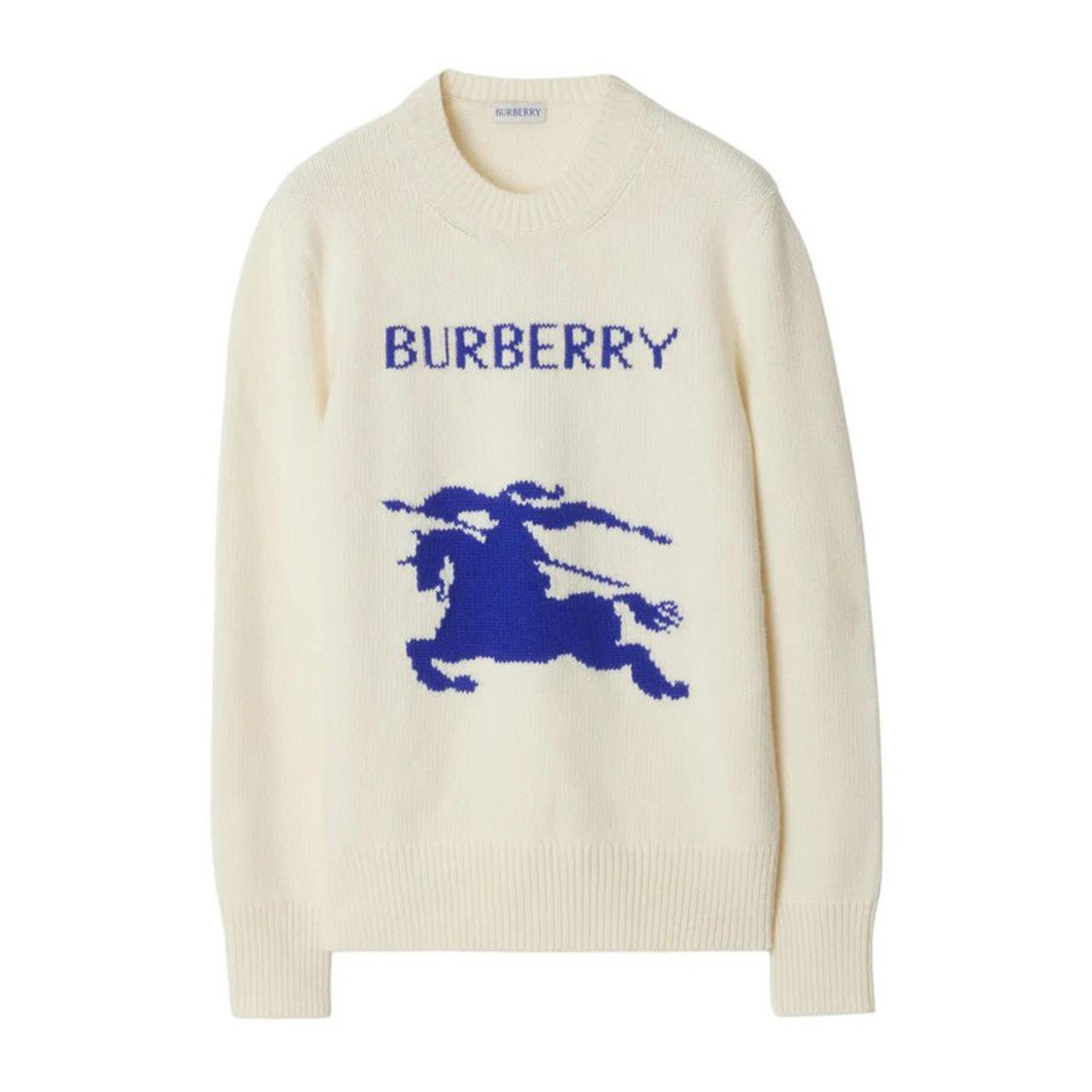 Burberry Bold Graphic Wool And Cashmere Blend Sweater