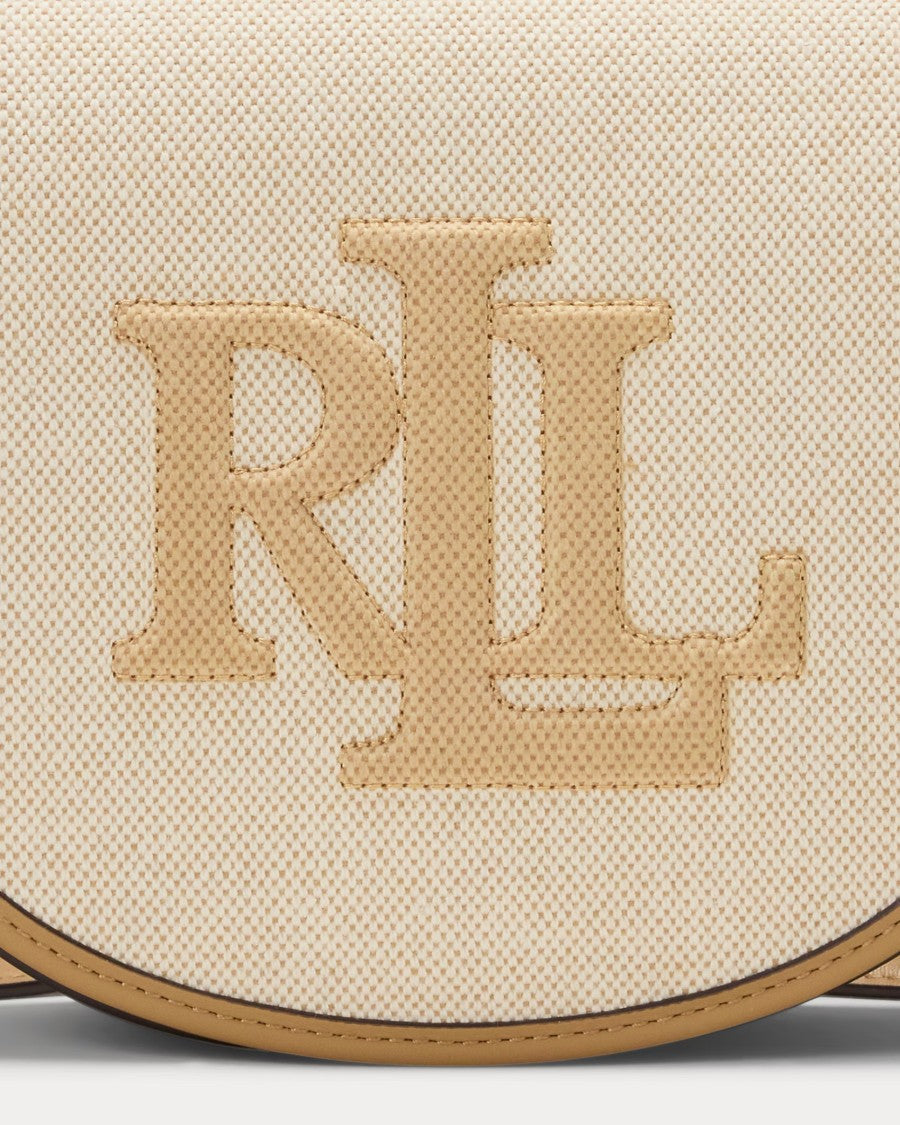 Lauren Ralph Lauren Structured Brown Crossbody Bag
