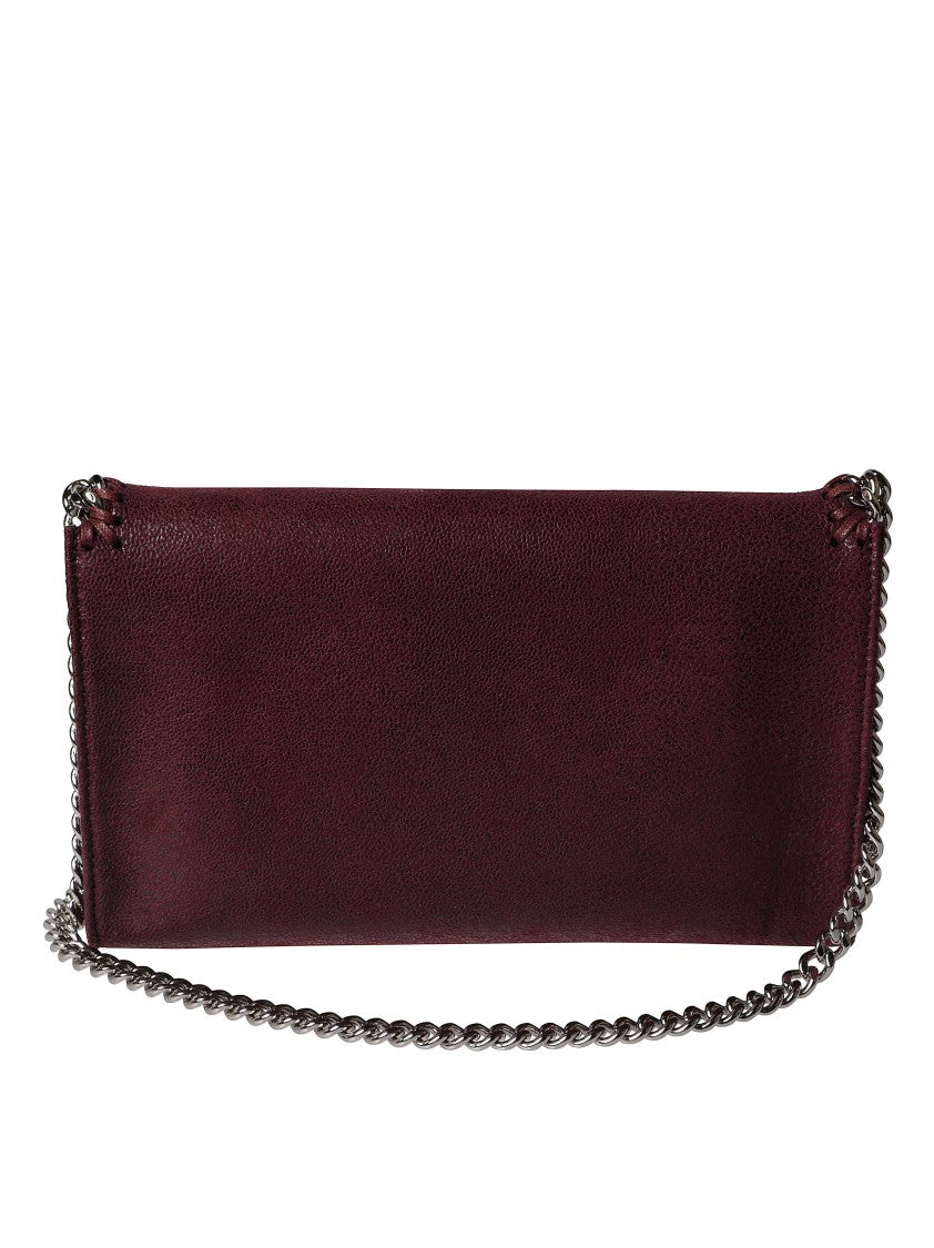 Stella Mccartney Textured Burgundy Bag