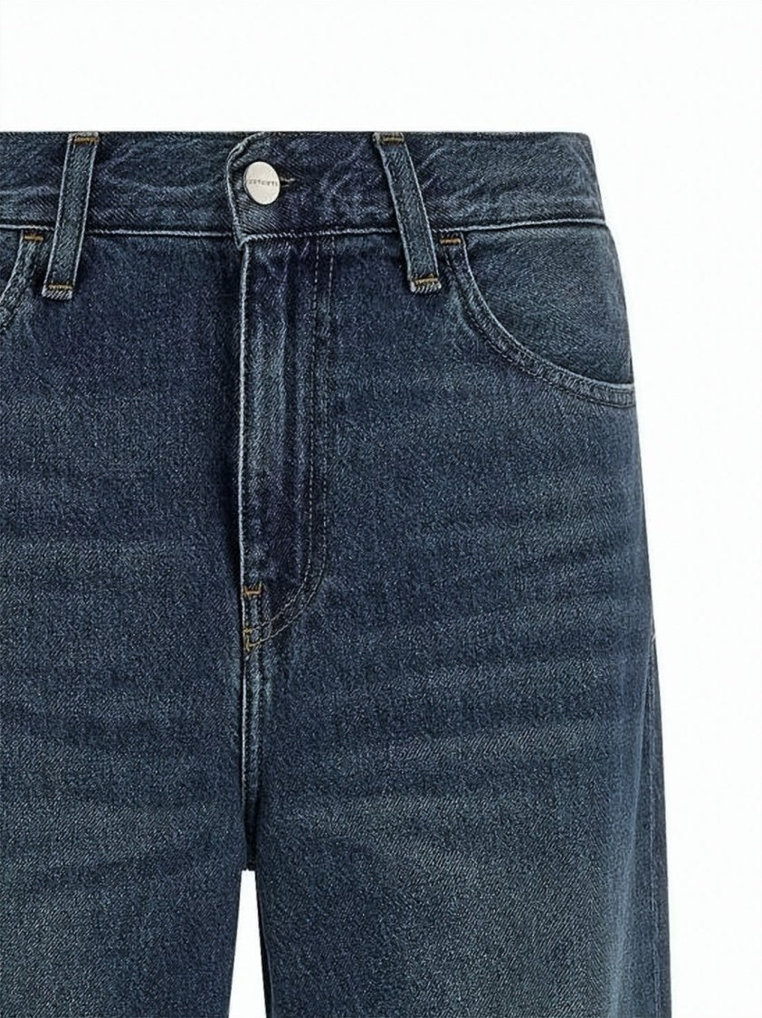 Carhartt Wip Classic Straight-Leg Denim Pants With Vintage Wash