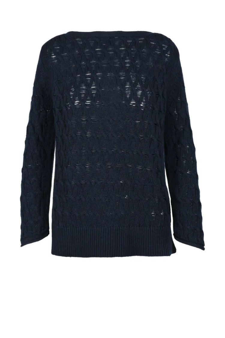 Malo Optimum Cashmere Wool Sweater - Multicolor