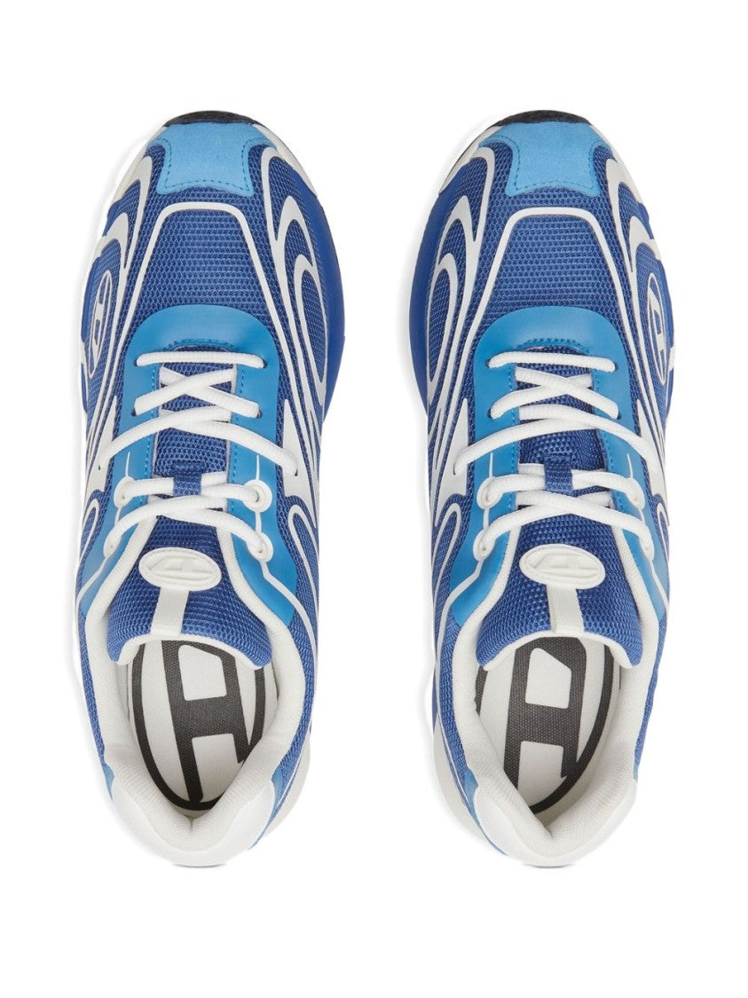 Diesel Low-Top Sneakers With Dynamic Blue