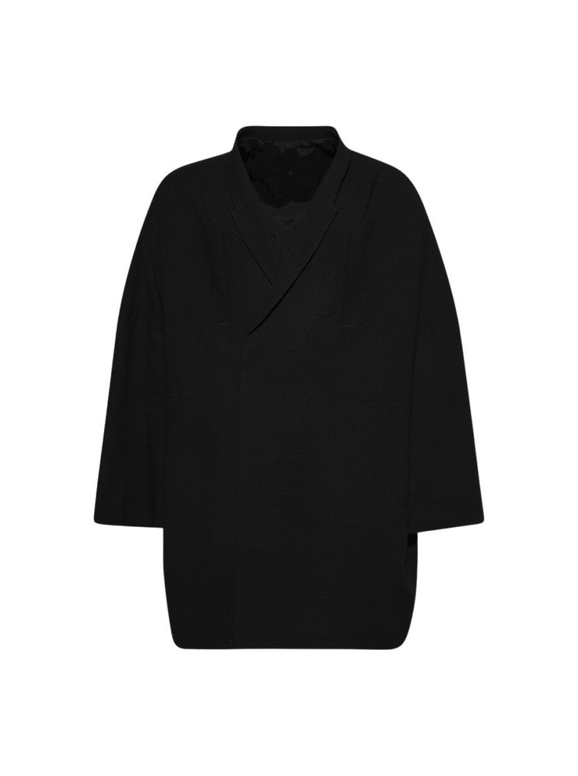 Rick Owens Oversized Arrowhead Jacket Black