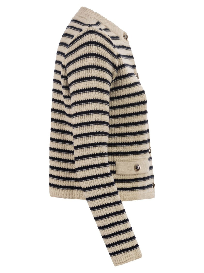 Max Mara Wkdvodka - Cropped Cotton Cardigan