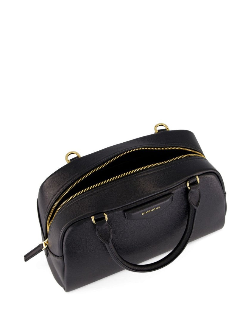 Givenchy Structured Handbag With Gold-Tone Accents And Versatile Design