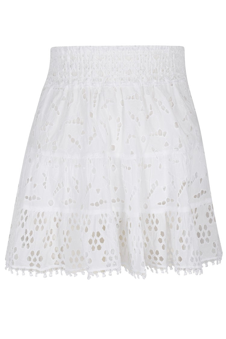 Temptation Positano Agri Skirt - White