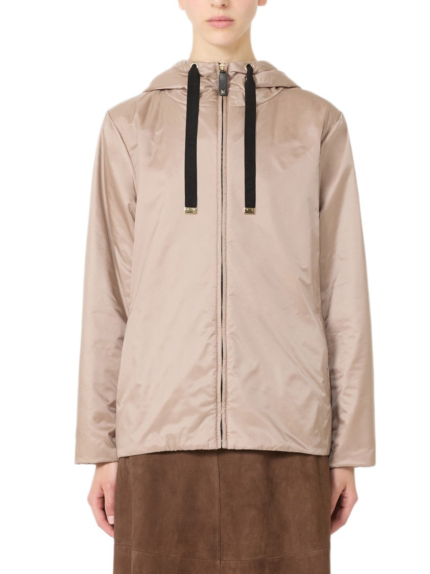 Max Mara Straight Silhouette Water-Repellent Nylon Jacket