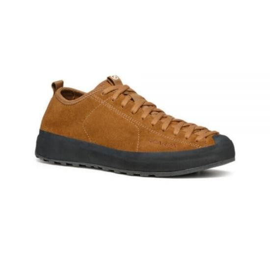 Scarpa Low-Profile Suede Brown Shoes With Durable Rubber Sole