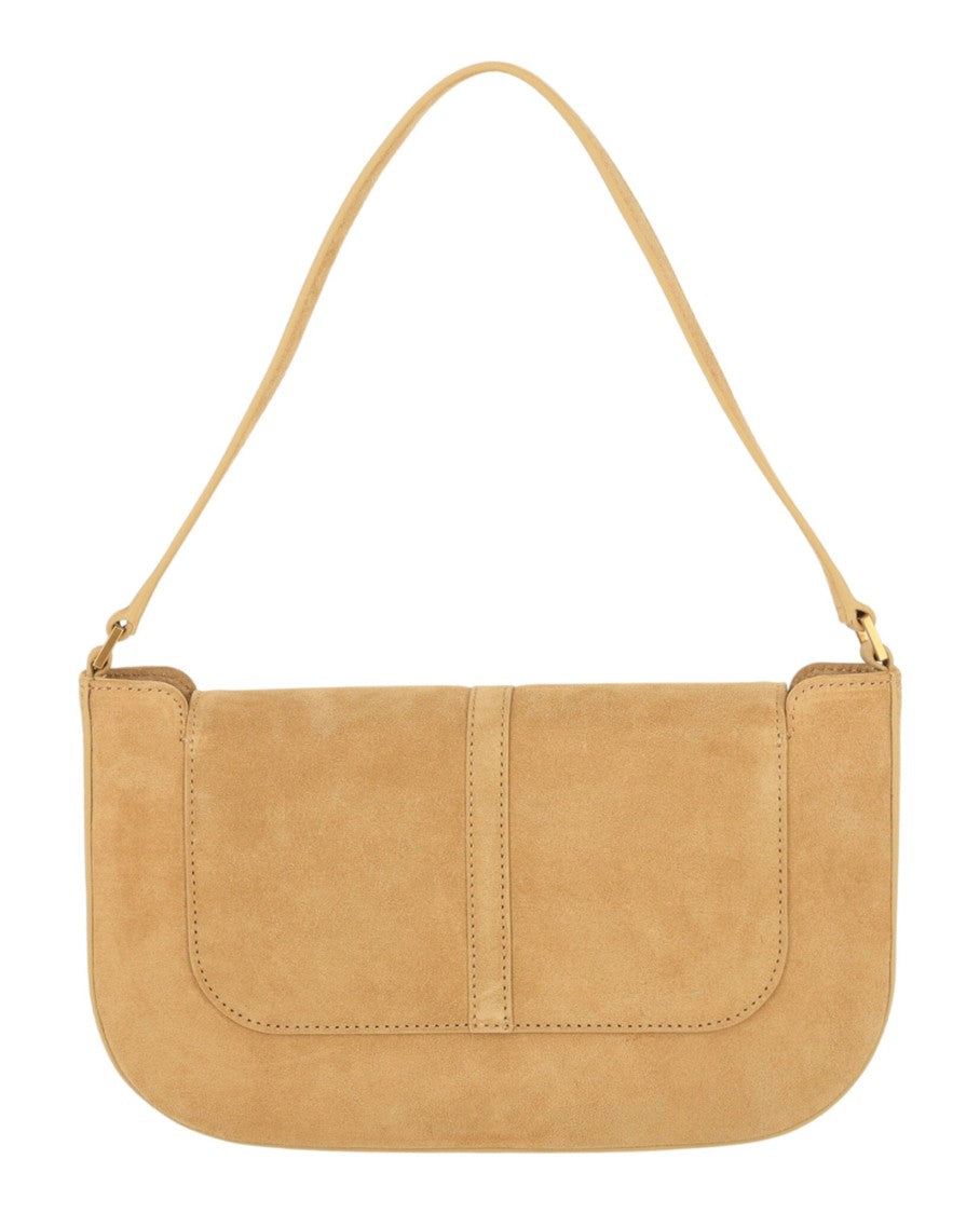 By Far Miranda Suede Shoulder Bag