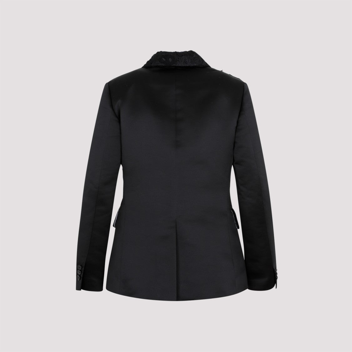 Comme Des Garçons Black Wool Jacket
