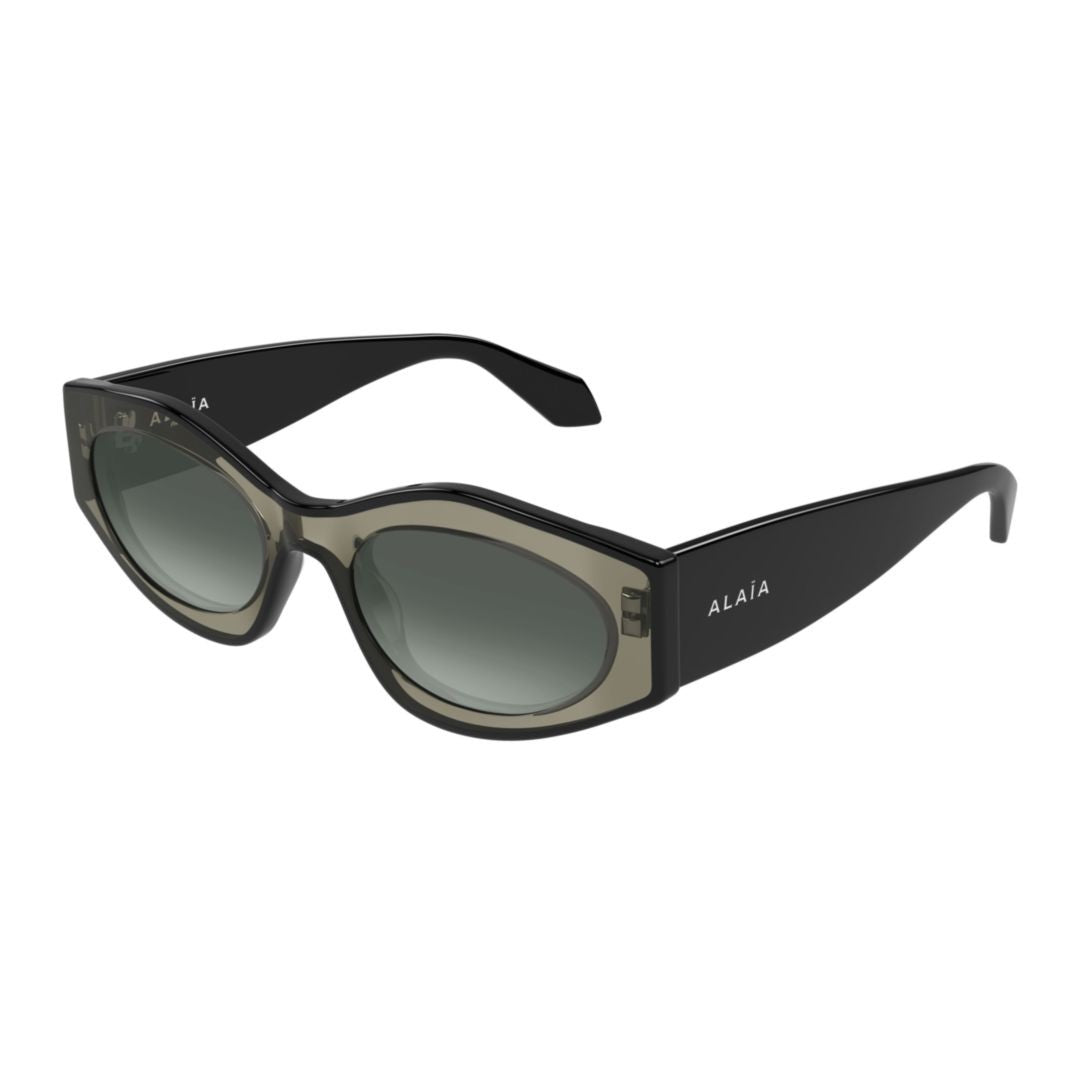 Azzedine Alaïa Translucent Acetate Bold Cat-Eye Sunglasses