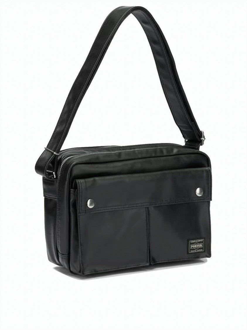 Porter Durable Canvas Crossbody Bag With Adjustable Strap