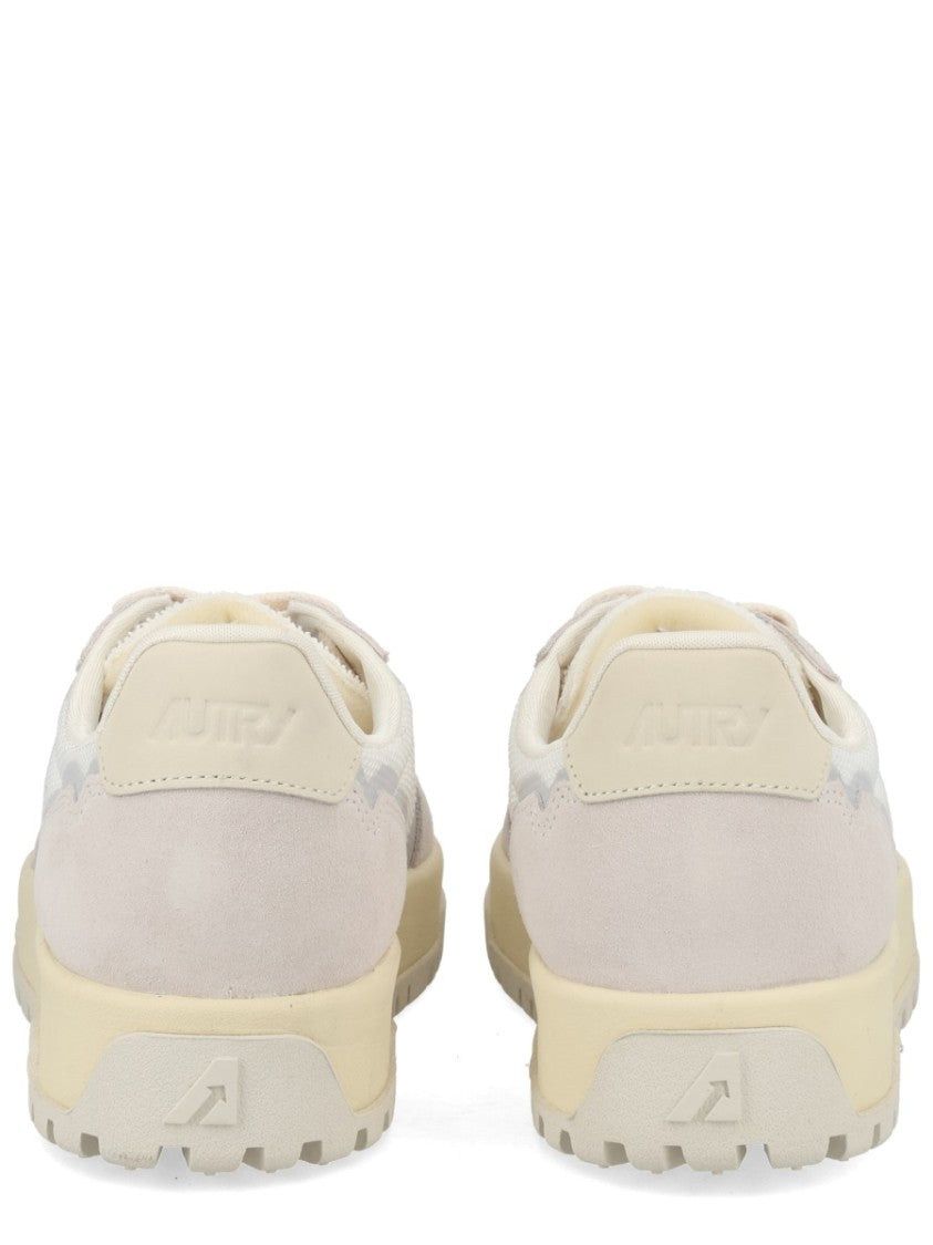 Autry Wildpace Low Suede Leather Tpu Low-Top Sneakers