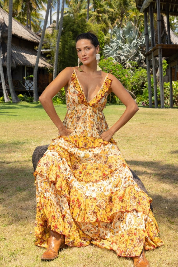 Miss June Pippa Long Dress
