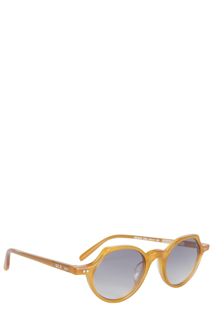 District People District People Ingomar Honey Oval Sunglasses