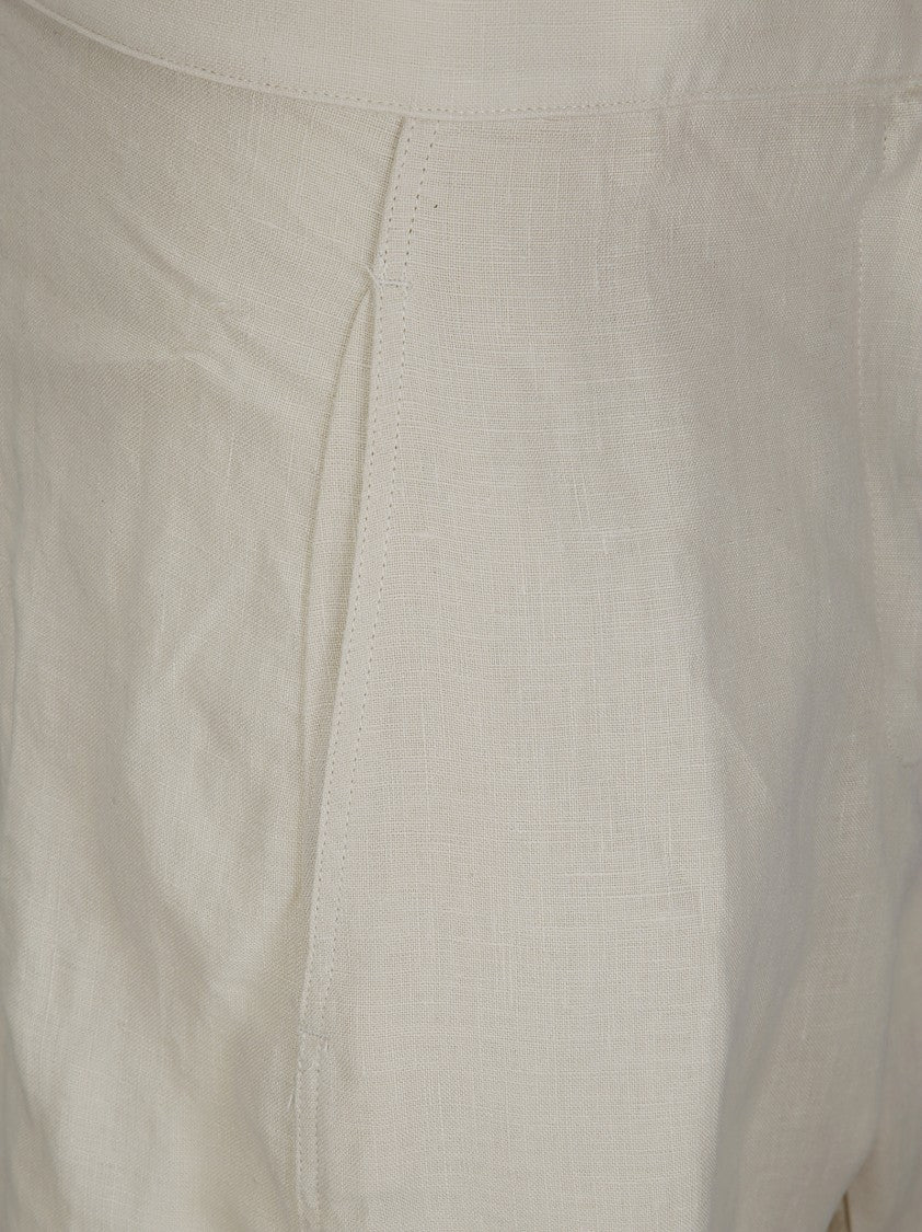 Stefano Mortari Wide Linen Pants