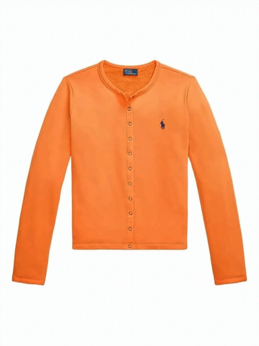 Polo Ralph Lauren Long-Sleeved Cardigan With Round Neckline