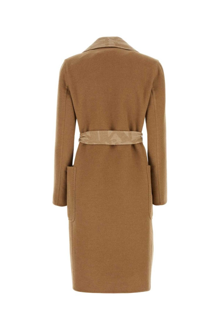 Max Mara Biscuit Camel Abito Coat