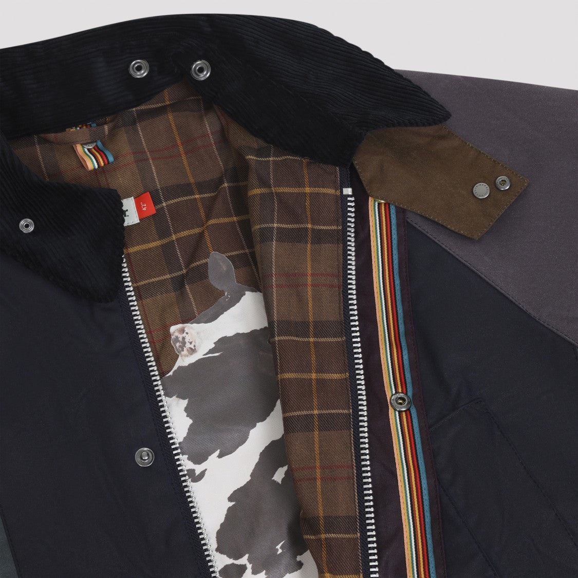 Barbour X Paul Smith Stripe Multicolor Cotton Jacket