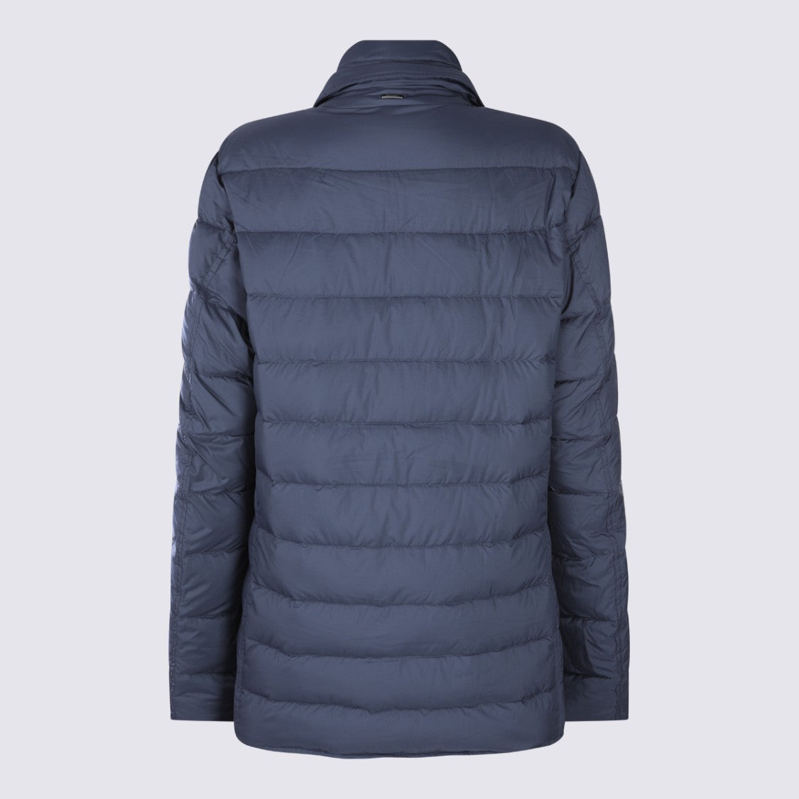 Herno Quilted Padded Coat With Tailored Blazer Collar