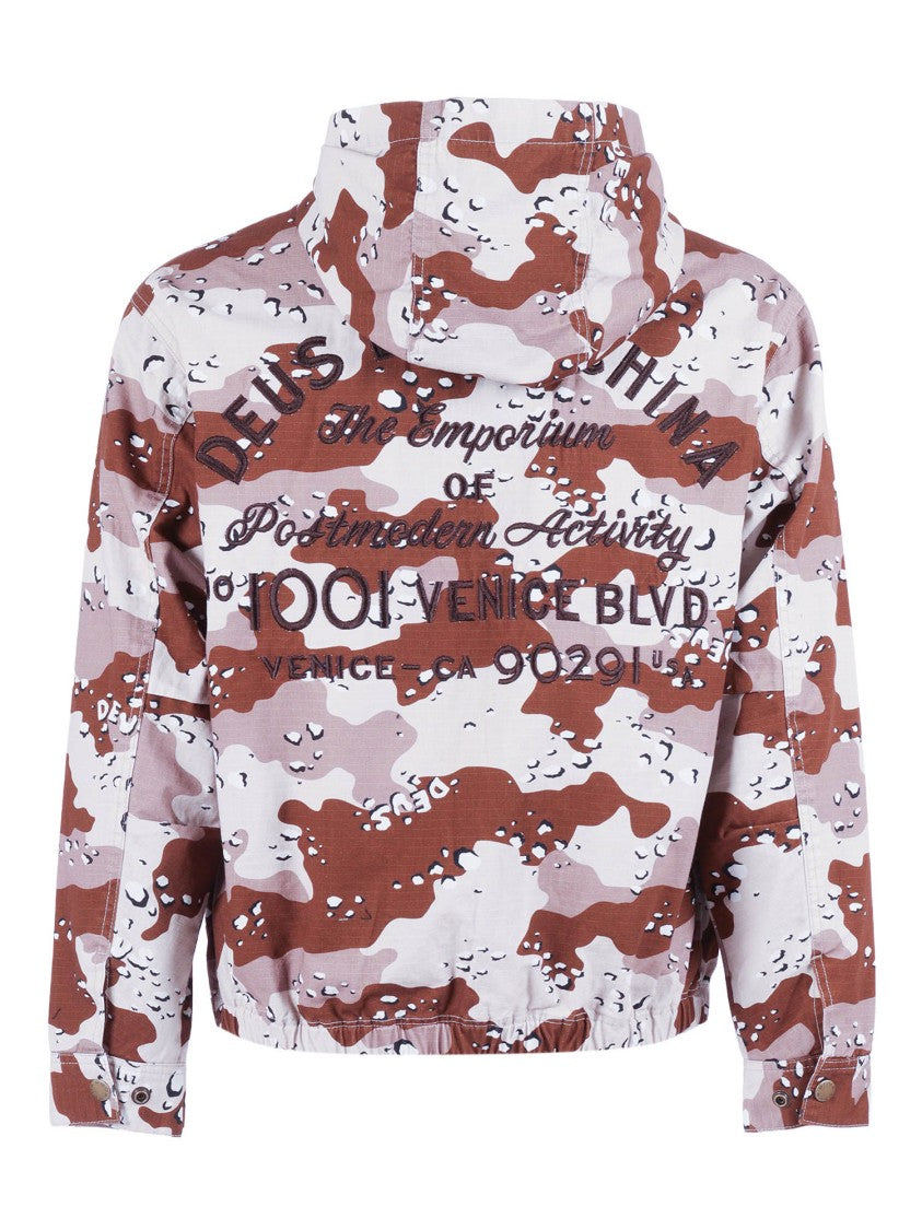 Deus Ex Machina Camouflage Venice Sign Casual Jacket