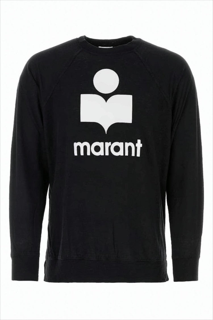 Isabel Marant Long-Sleeve T-Shirt With Bold Graphic Print