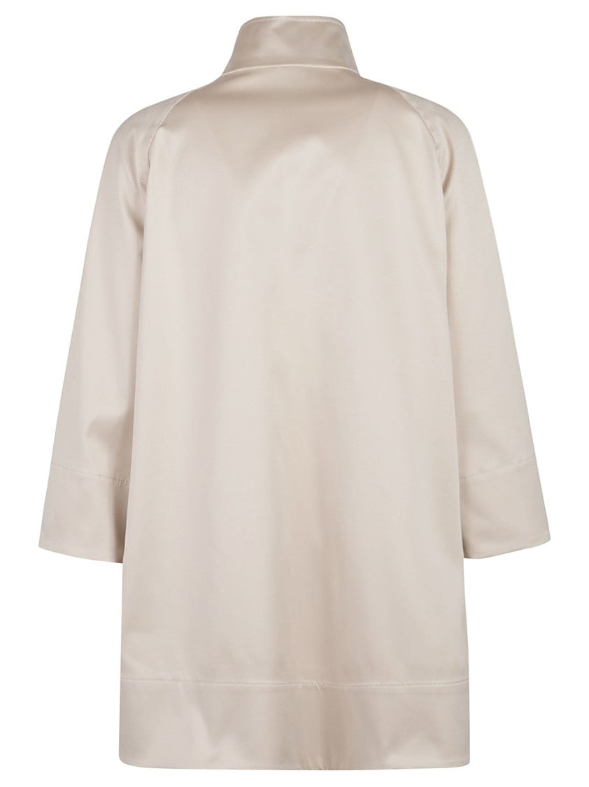 Fay Polyester High Collar Cape
