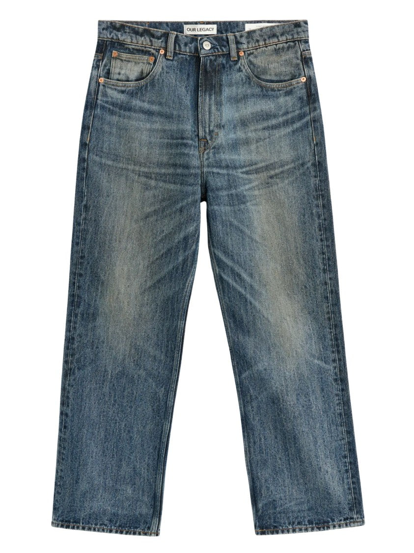 Our Legacy Third Cut Relaxed Fit Jeans