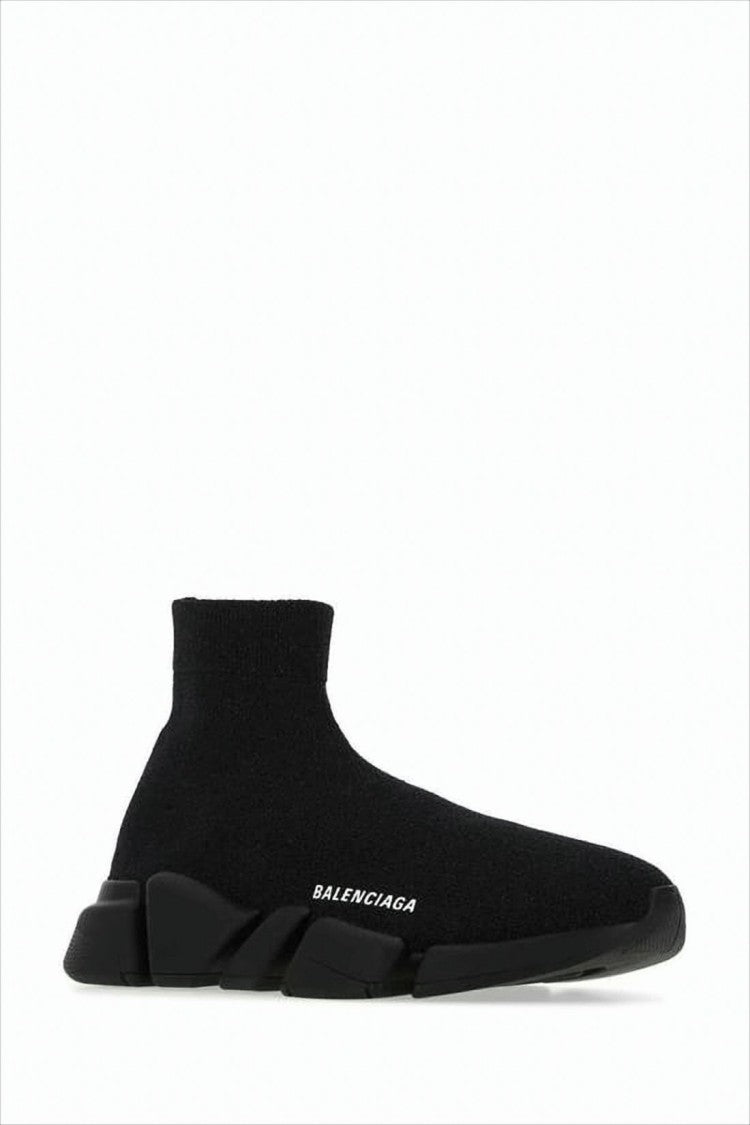 Balenciaga Sock-Style Sneaker With Chunky Sole And Angular Details