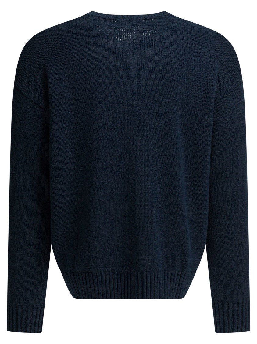Polo Ralph Lauren Relaxed Fit Knitwear With Bold Script Text