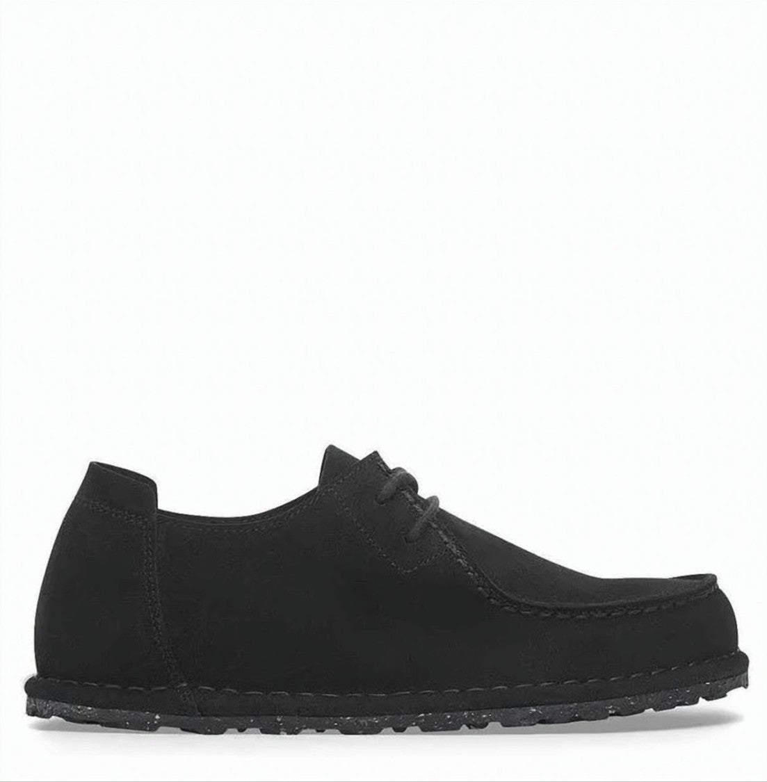 Birkenstock Utti Black Suede Lace Shoes